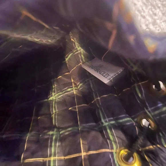 Vera Bradley Vintage Retired Floral Patterned Black Backpack - Picture 8 of 9